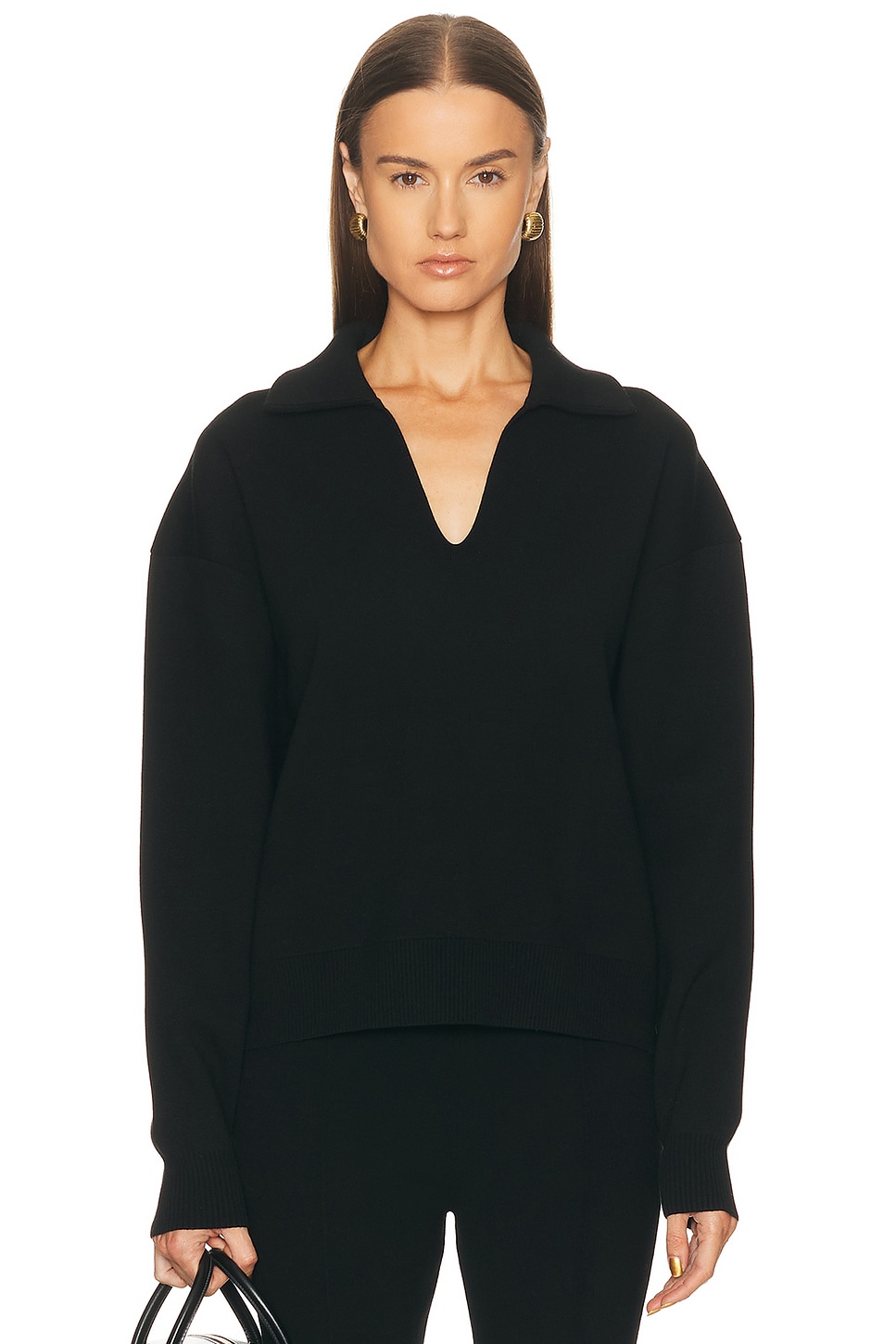 Image 1 of A.L.C. Timmy Sweater in Black