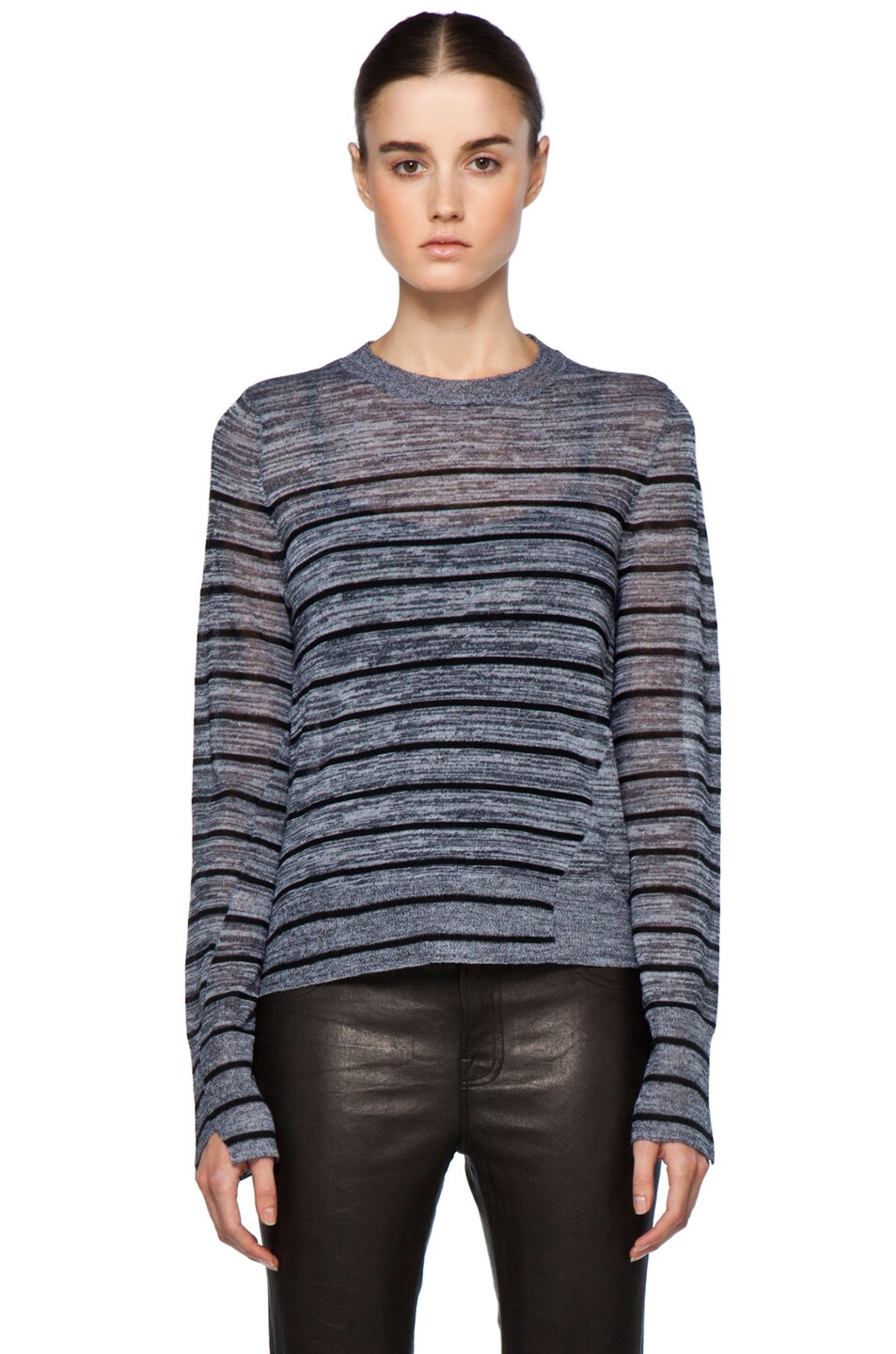 Image 1 of A.L.C. Faye Sweater in Heather