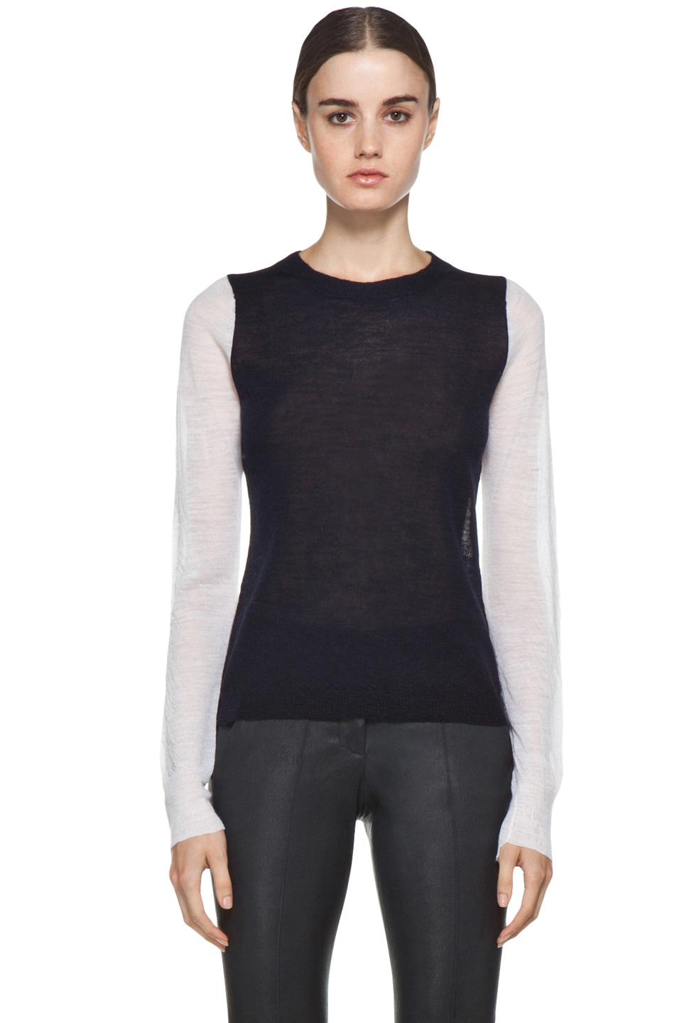 Image 1 of A.L.C. Gerry Back Block Sweater in Midnight