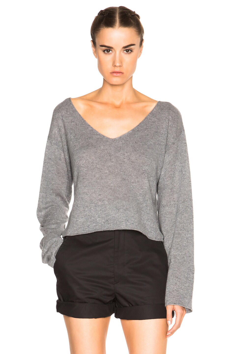 Image 1 of A.L.C. Martin Sweater in Heather Grey