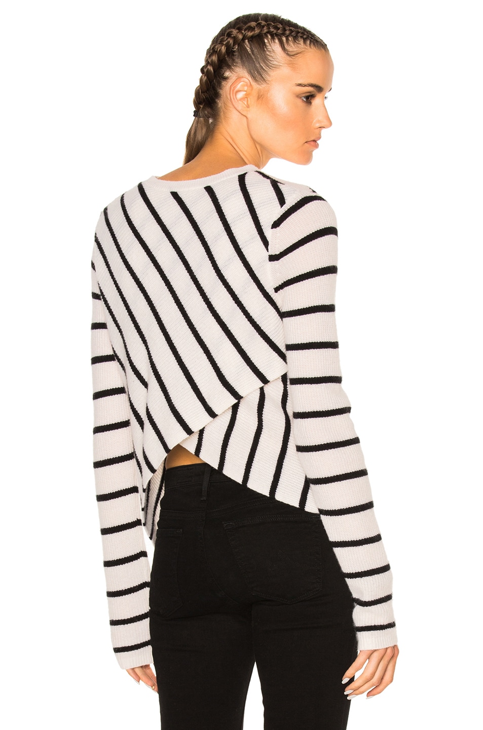 Image 1 of A.L.C. Tula Sweater in Black & White
