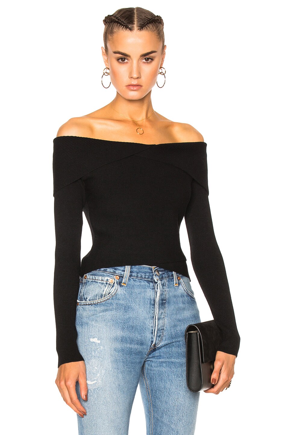 Image 1 of A.L.C. Rayne Sweater in Black