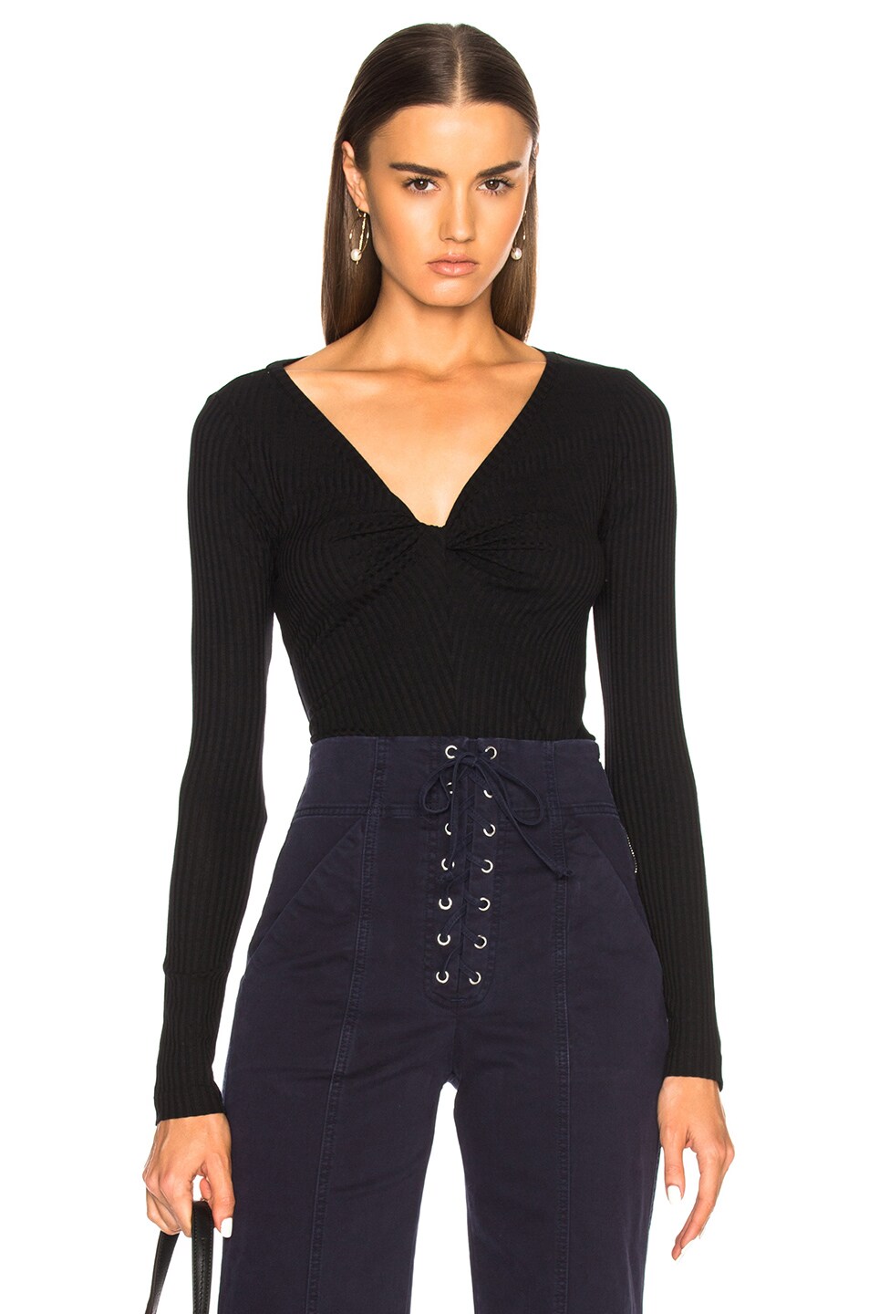 Image 1 of A.L.C. Madre Top in Black