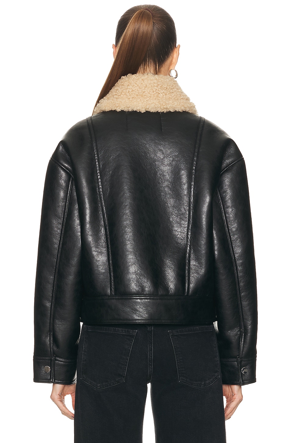 A.L.C. Stevie Jacket in Deepest Brown | FWRD