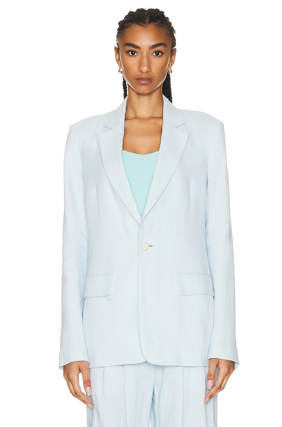 Image 1 of A.L.C. Arden Jacket in Turquoise