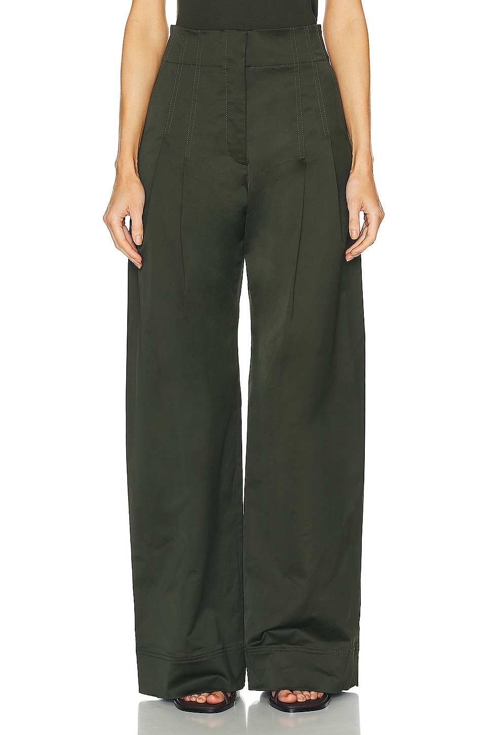 Image 1 of A.L.C. Bennett Pant in Mossy
