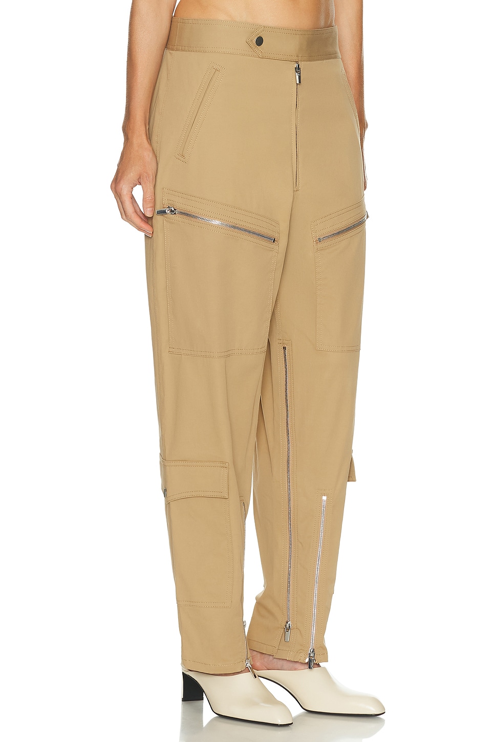 A.l.c Wyatt Pant In Brown