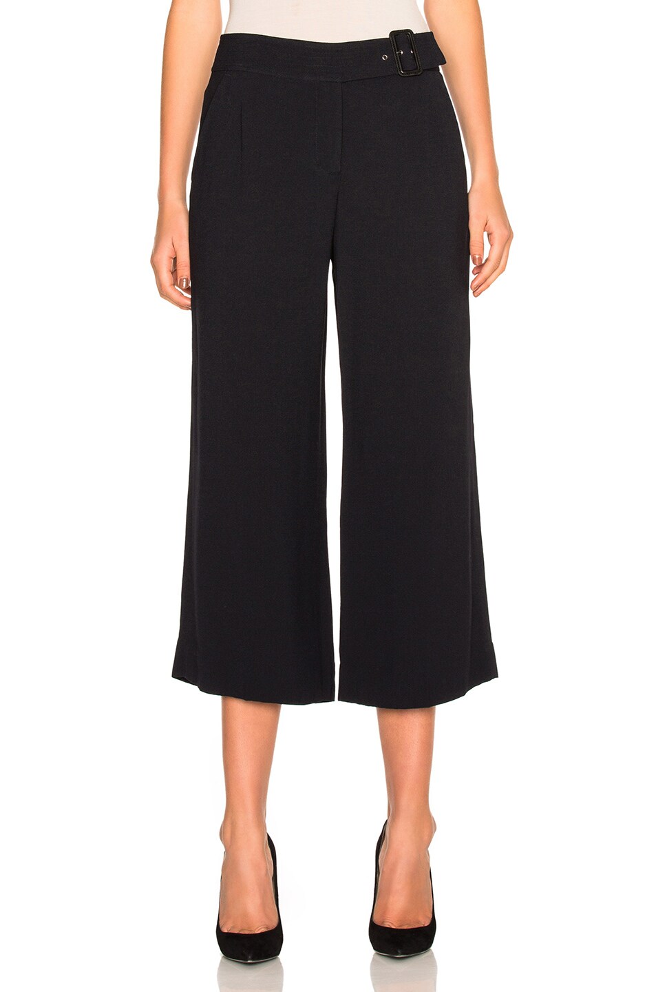 Image 1 of A.L.C. Emily Gaucho Pants in Navy