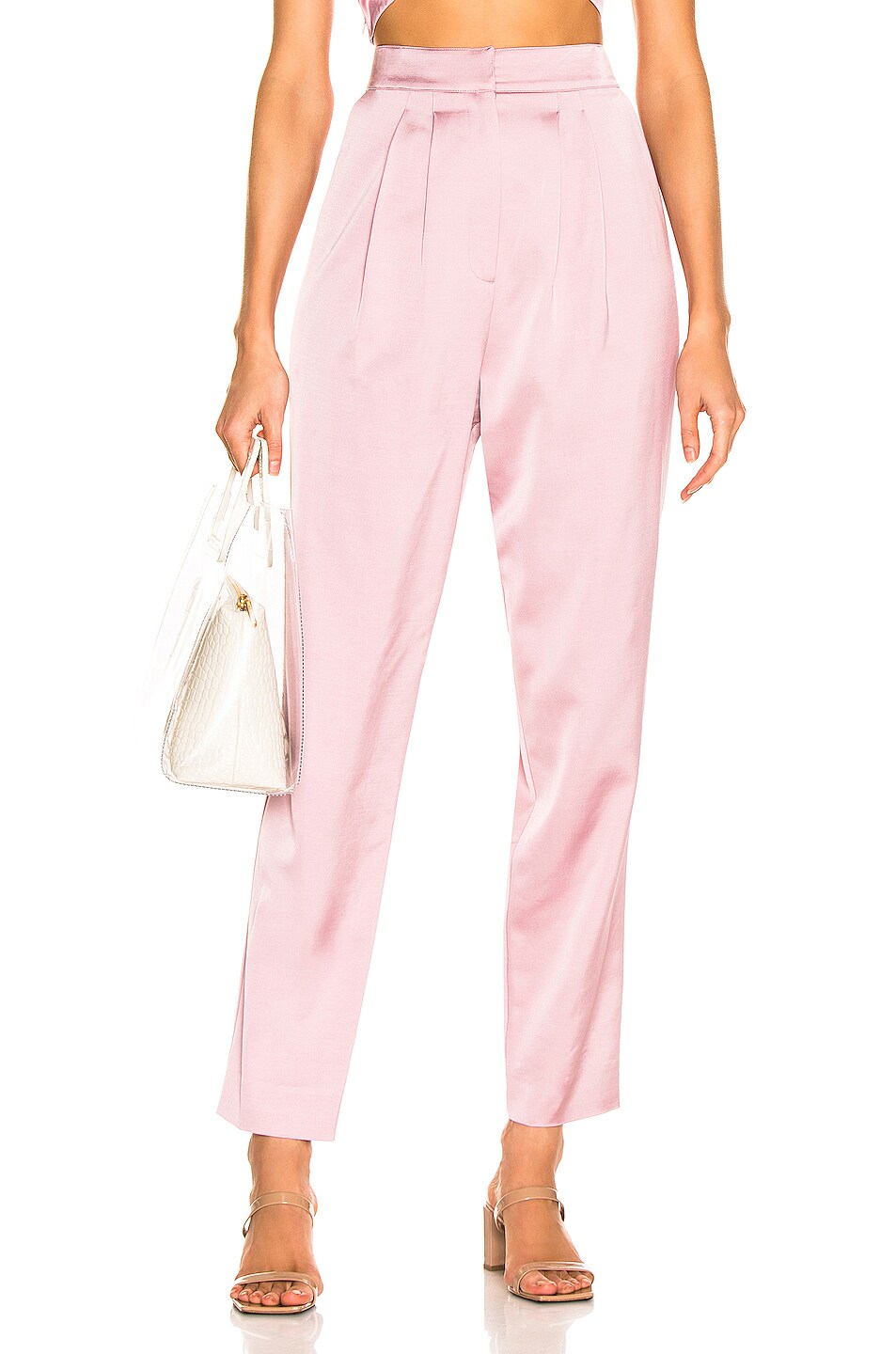 Image 1 of A.L.C. Lennox Pant in Dusty Rose