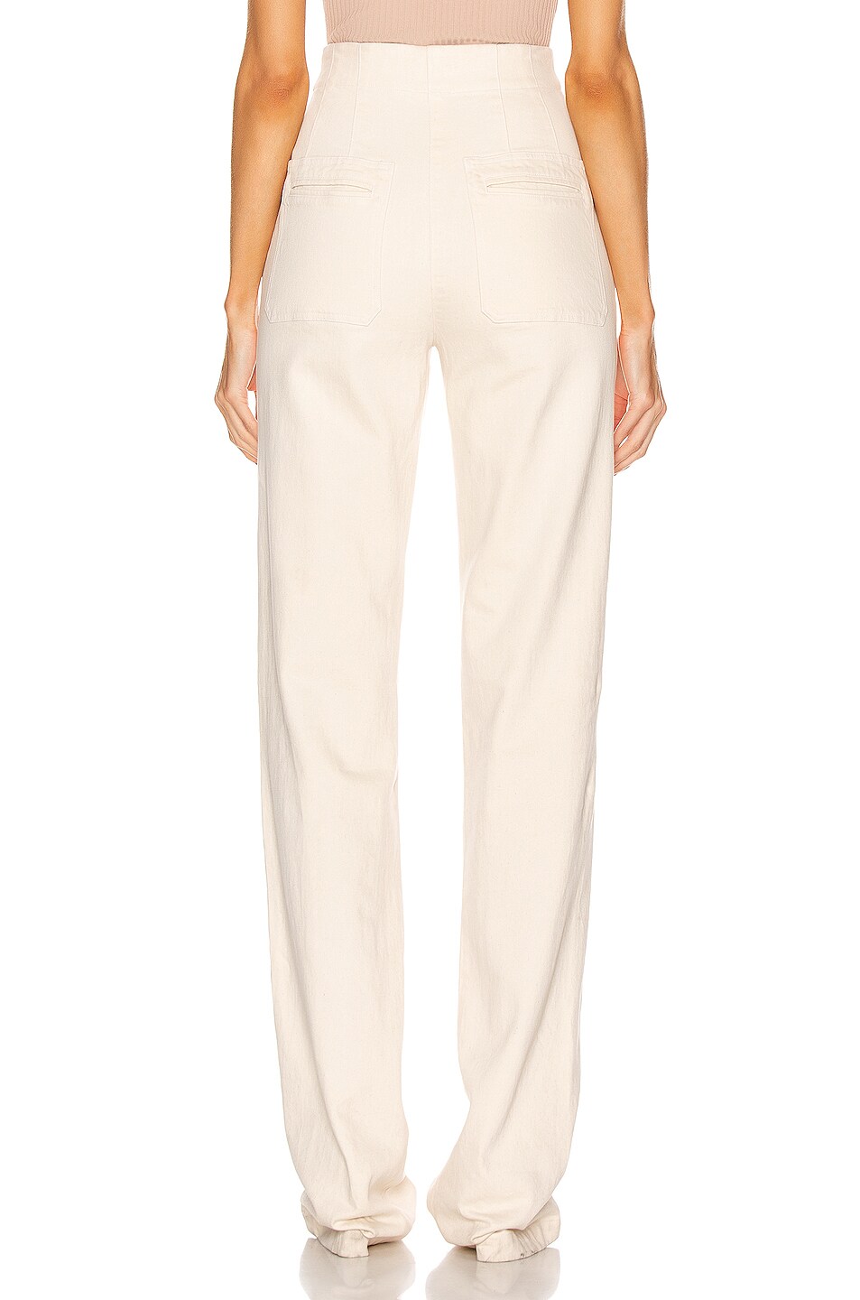 A.L.C. Ennis Pant in Natural | FWRD