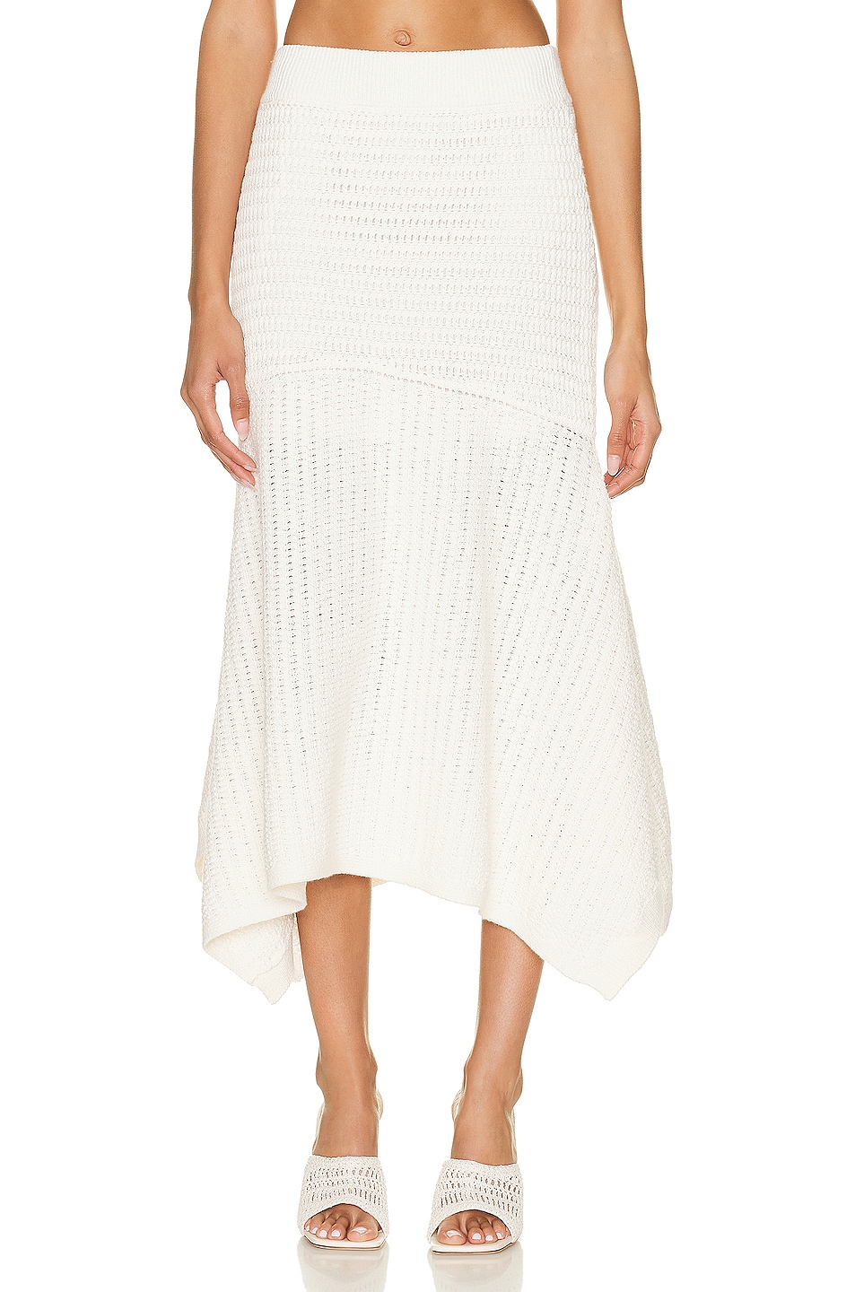 Image 1 of A.L.C. Rosa Skirt in Oatmilk