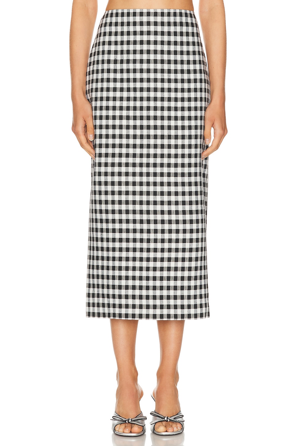 Phoebe Skirt in Black,White
