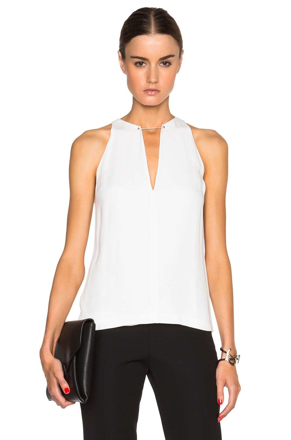 Image 1 of A.L.C. Keaton Top in White