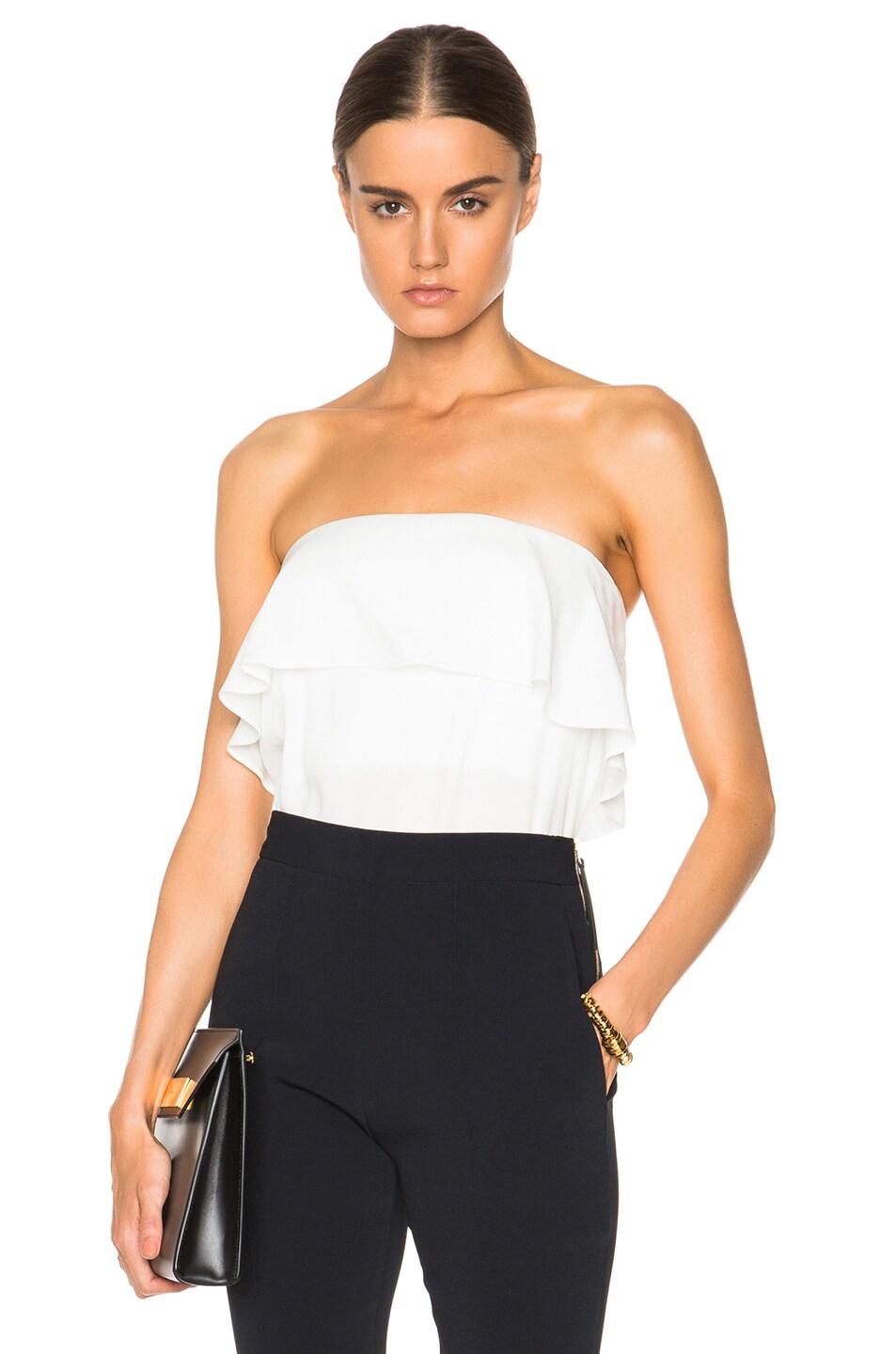 Image 1 of A.L.C. Derby Top in White