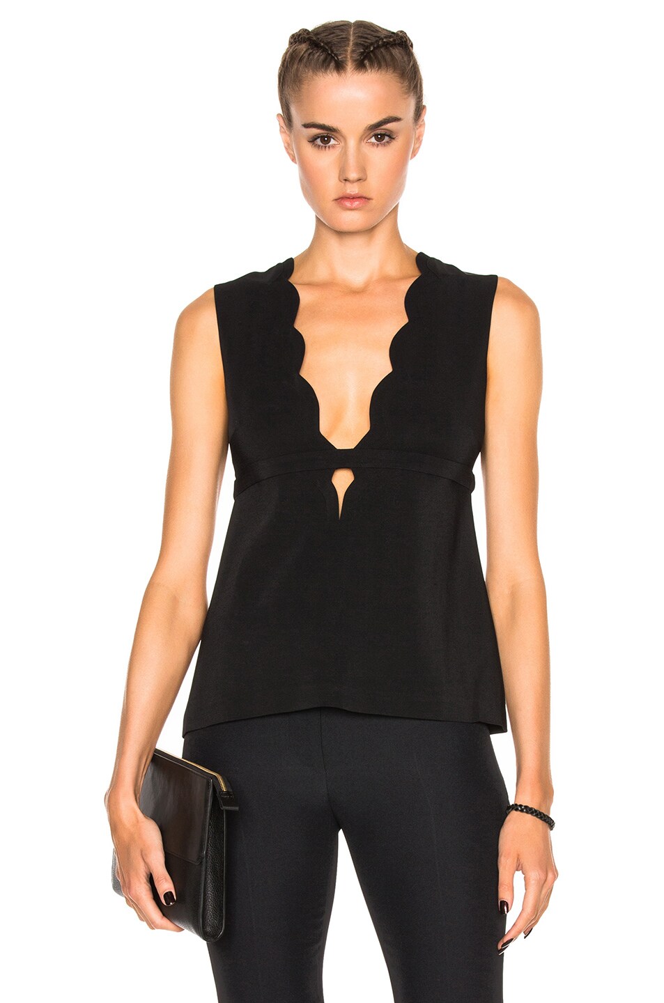 Image 1 of A.L.C. Mariana Top in Black