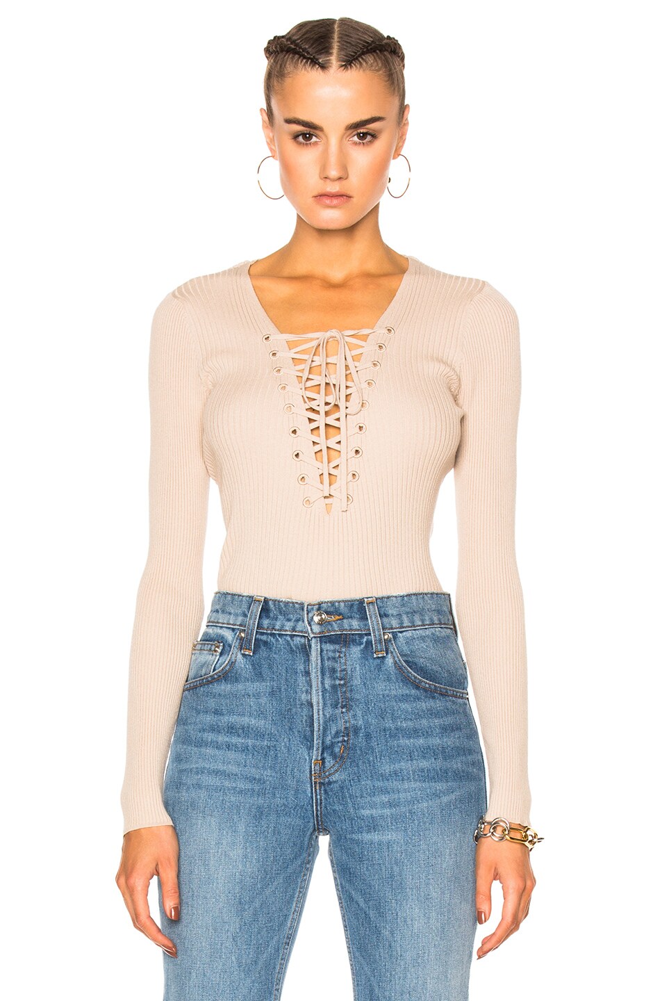 Image 1 of A.L.C. Solana Top in Whisper