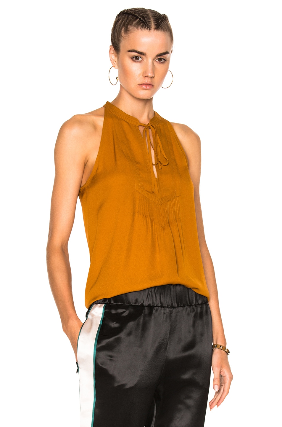 Image 1 of A.L.C. Levi Top in Ginger