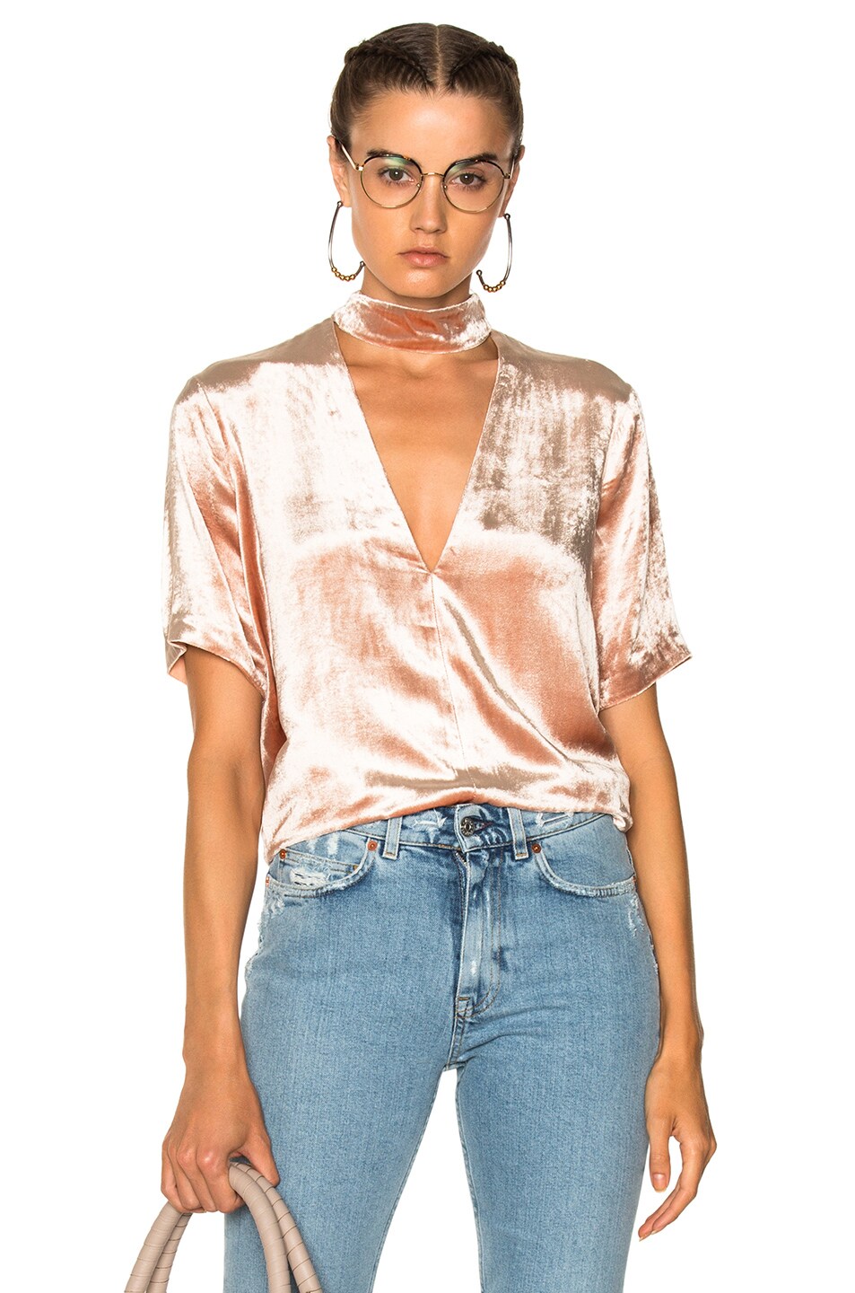 Image 1 of A.L.C. Blaise Top in Pink