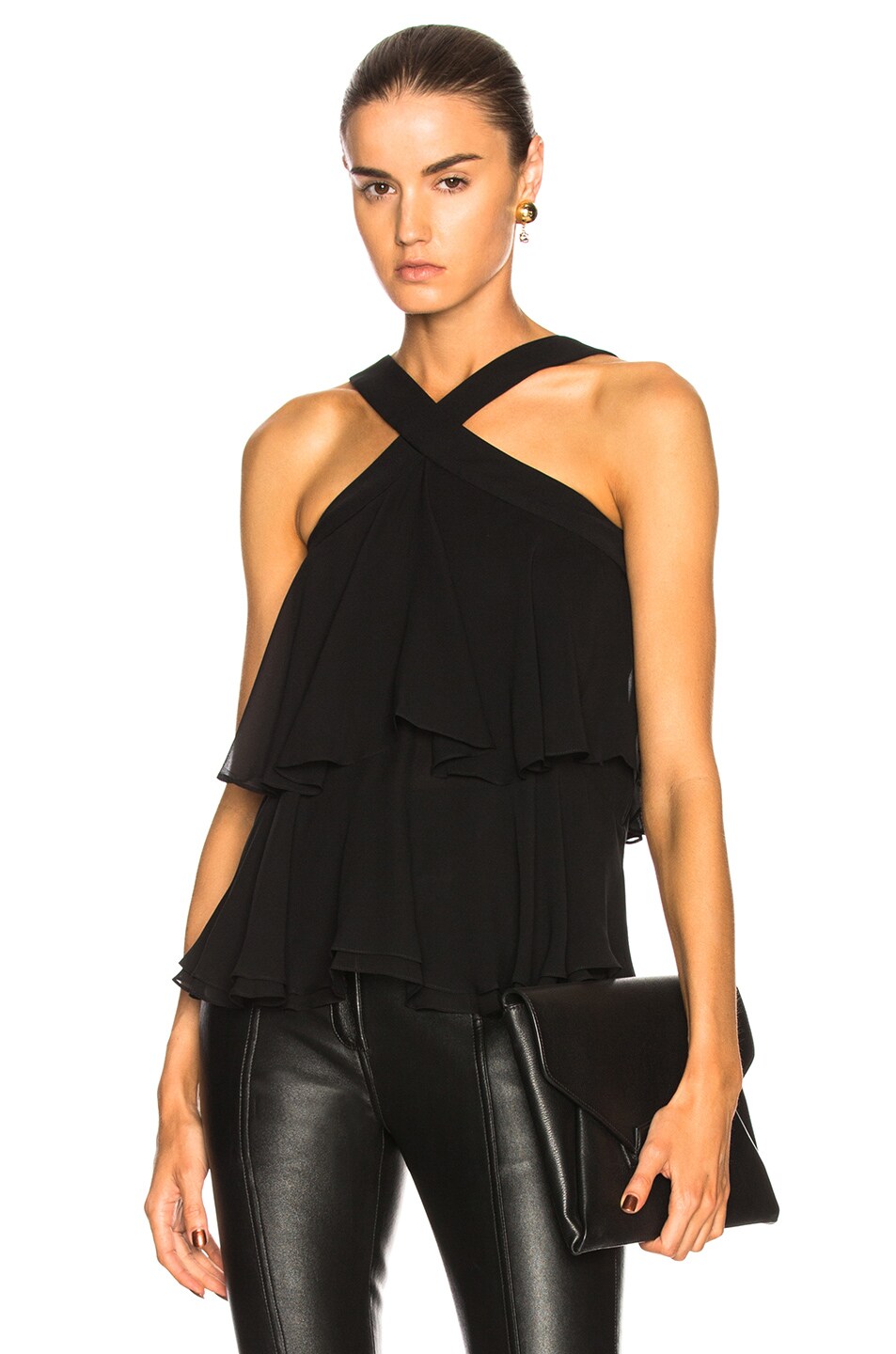 Image 1 of A.L.C. Miro Top in Black