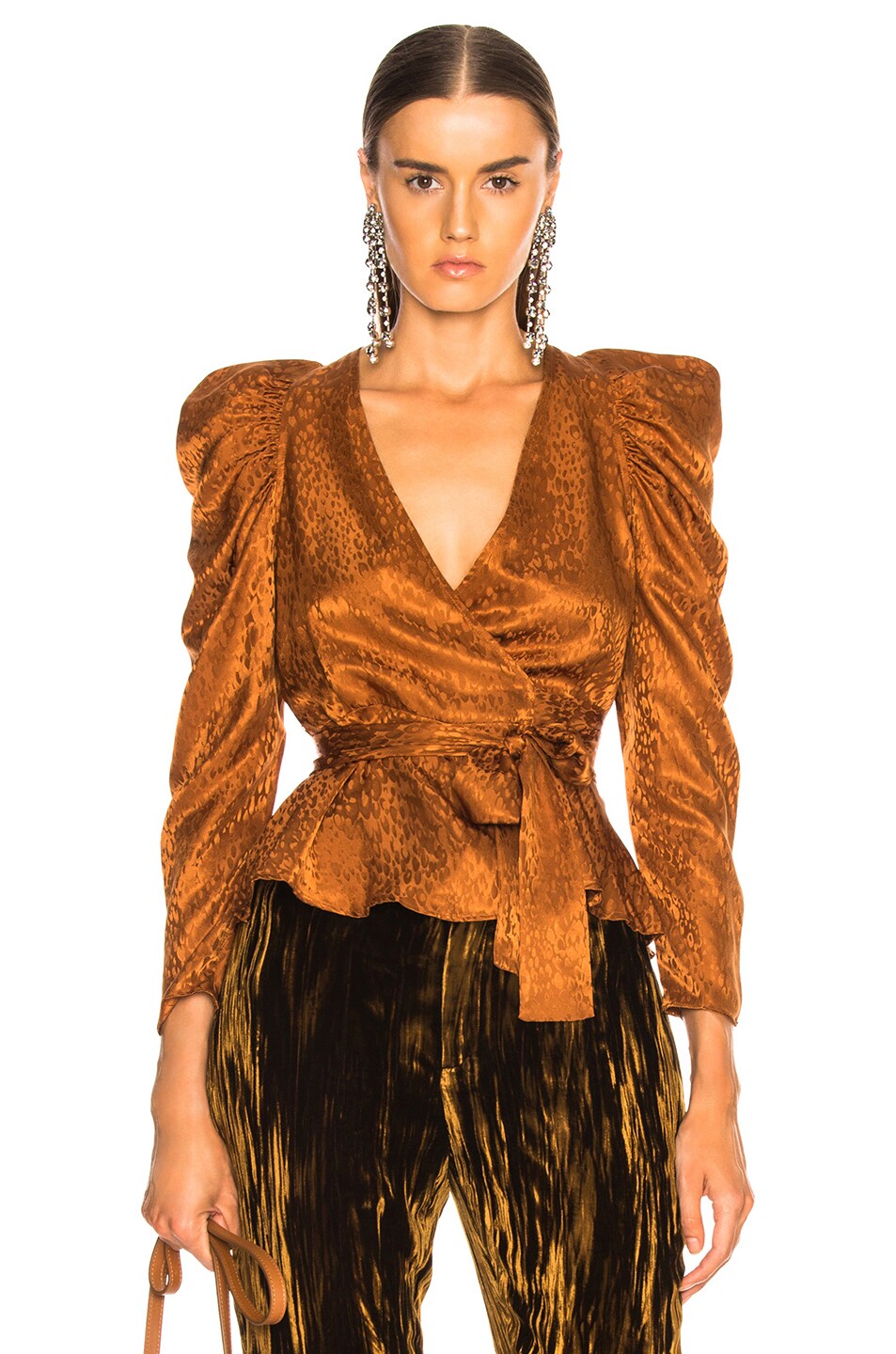 Image 1 of A.L.C. Palermo Top in Toffee