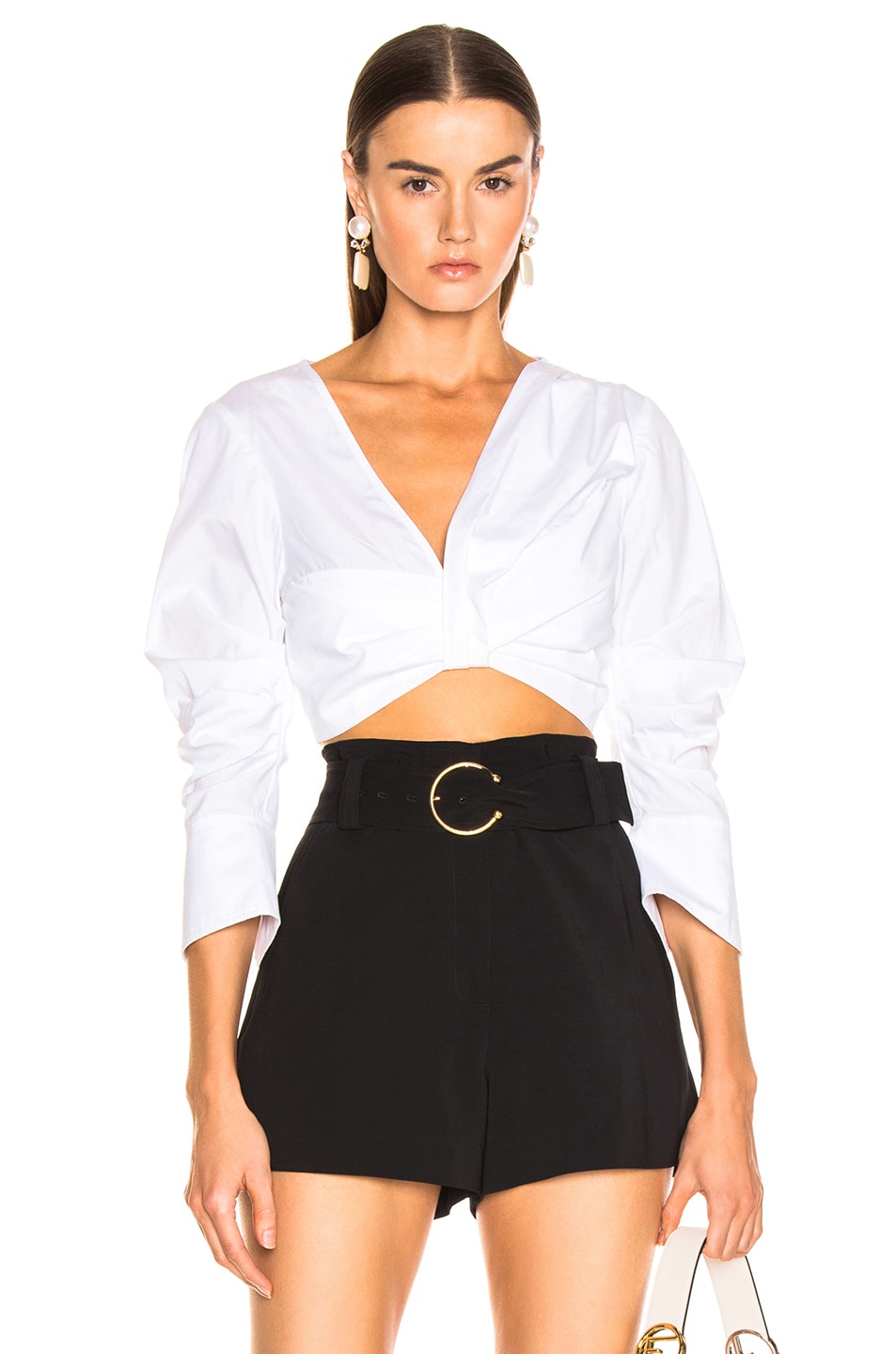 Image 1 of A.L.C. Elise Top in White