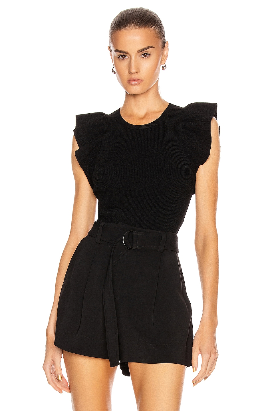 Image 1 of A.L.C. Holley Top in Black