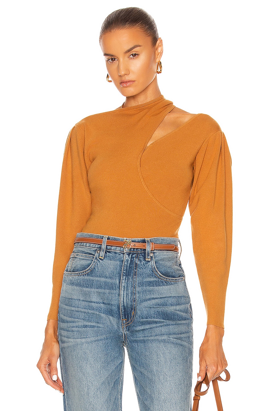 Image 1 of A.L.C. Addison Top in Cashew