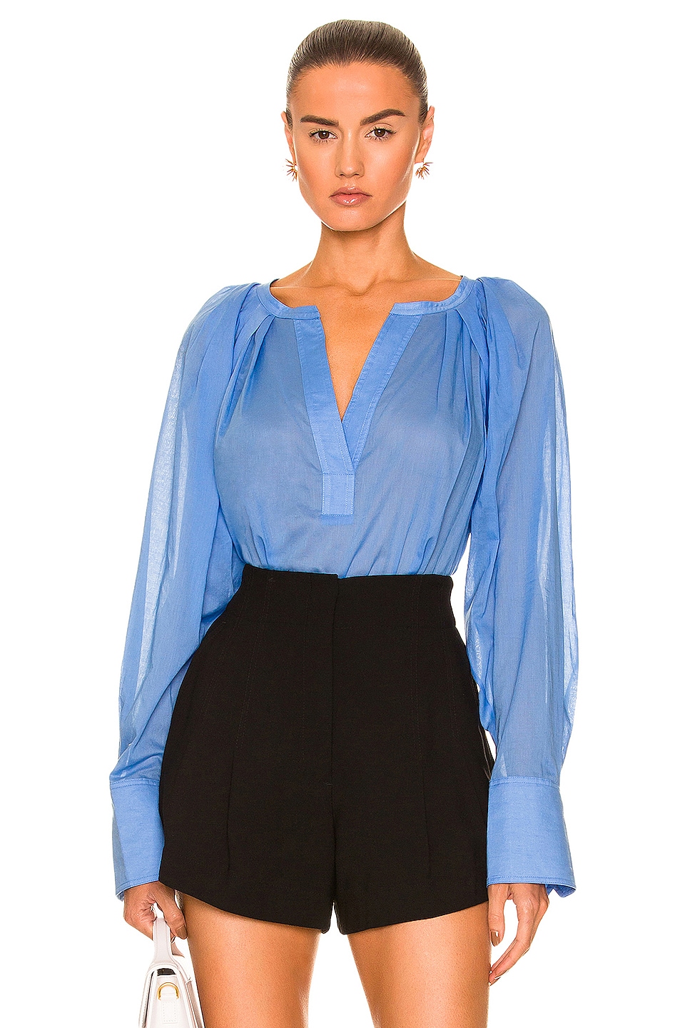 Image 1 of A.L.C. Nomad Top in Blue Sea