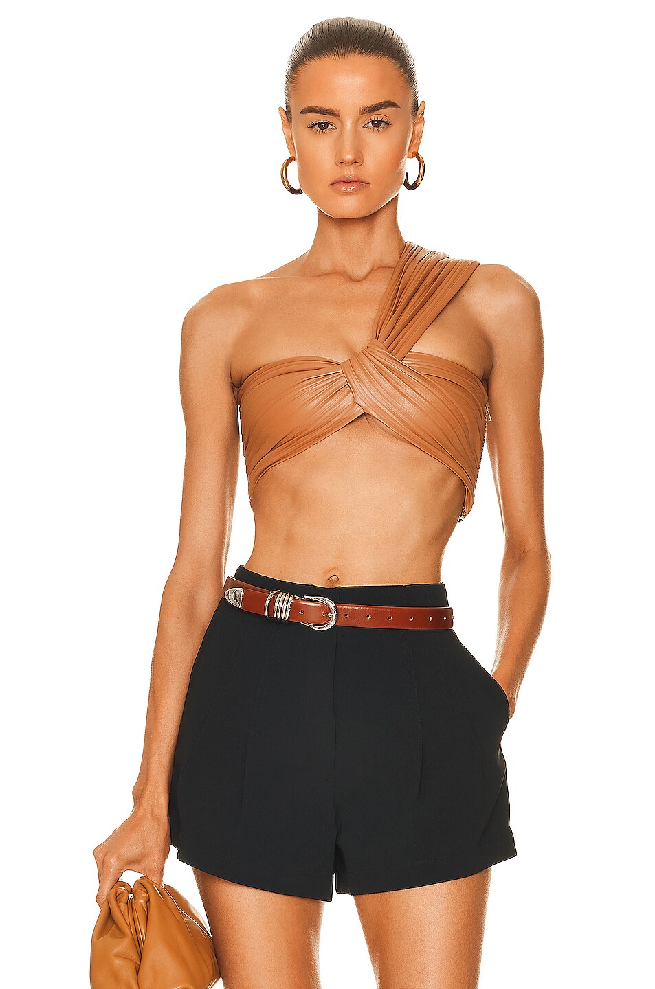 Image 1 of A.L.C. Athena Top in Cashew