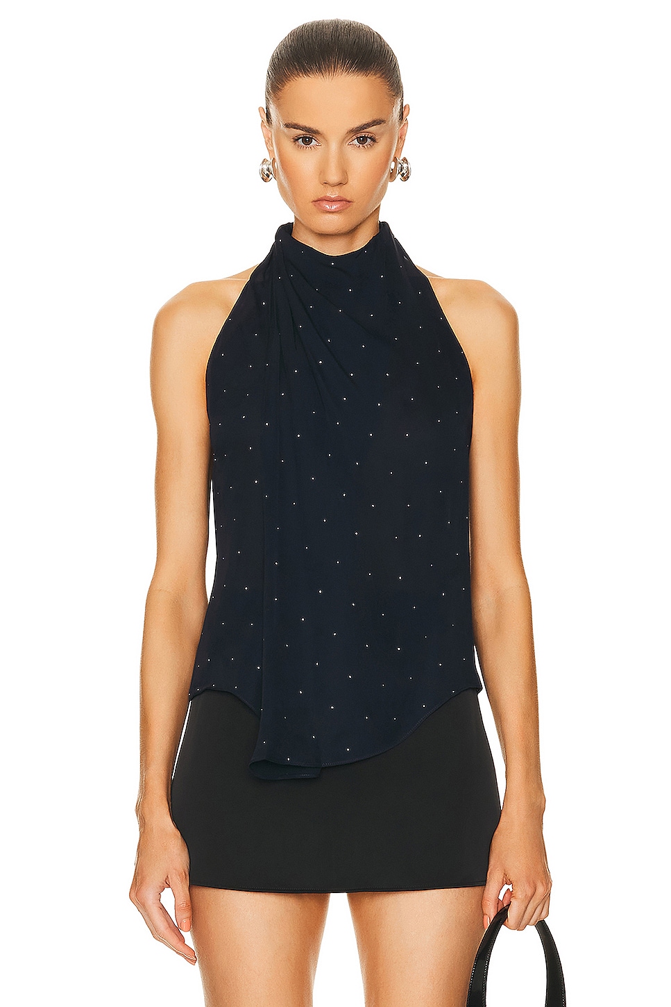 Image 1 of A.L.C. Amelia Top in Evening Blue