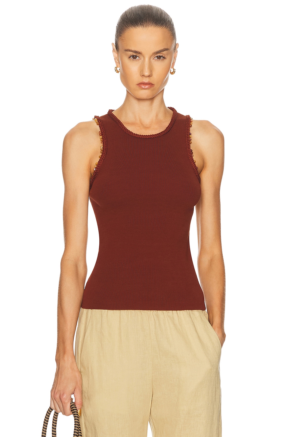 Image 1 of A.L.C. Nelly Top in Deep Sequoia