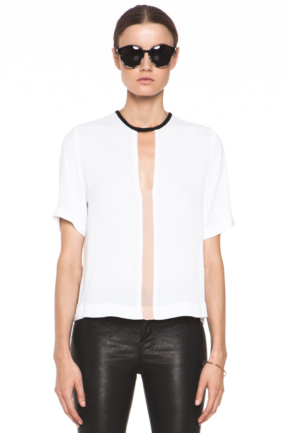 Image 1 of A.L.C. Ely Top in White
