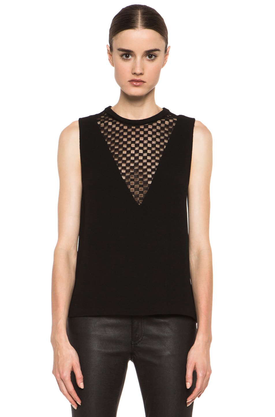 Image 1 of A.L.C. Harlow Top in Black
