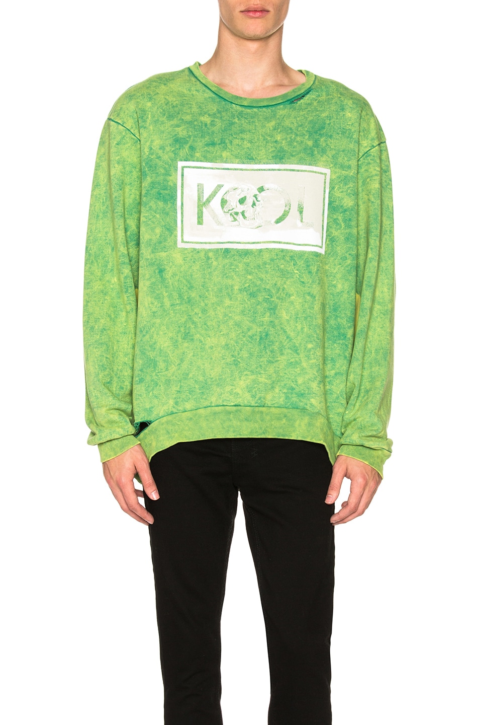 Image 1 of Alchemist Perfect Pullover in Acid Green