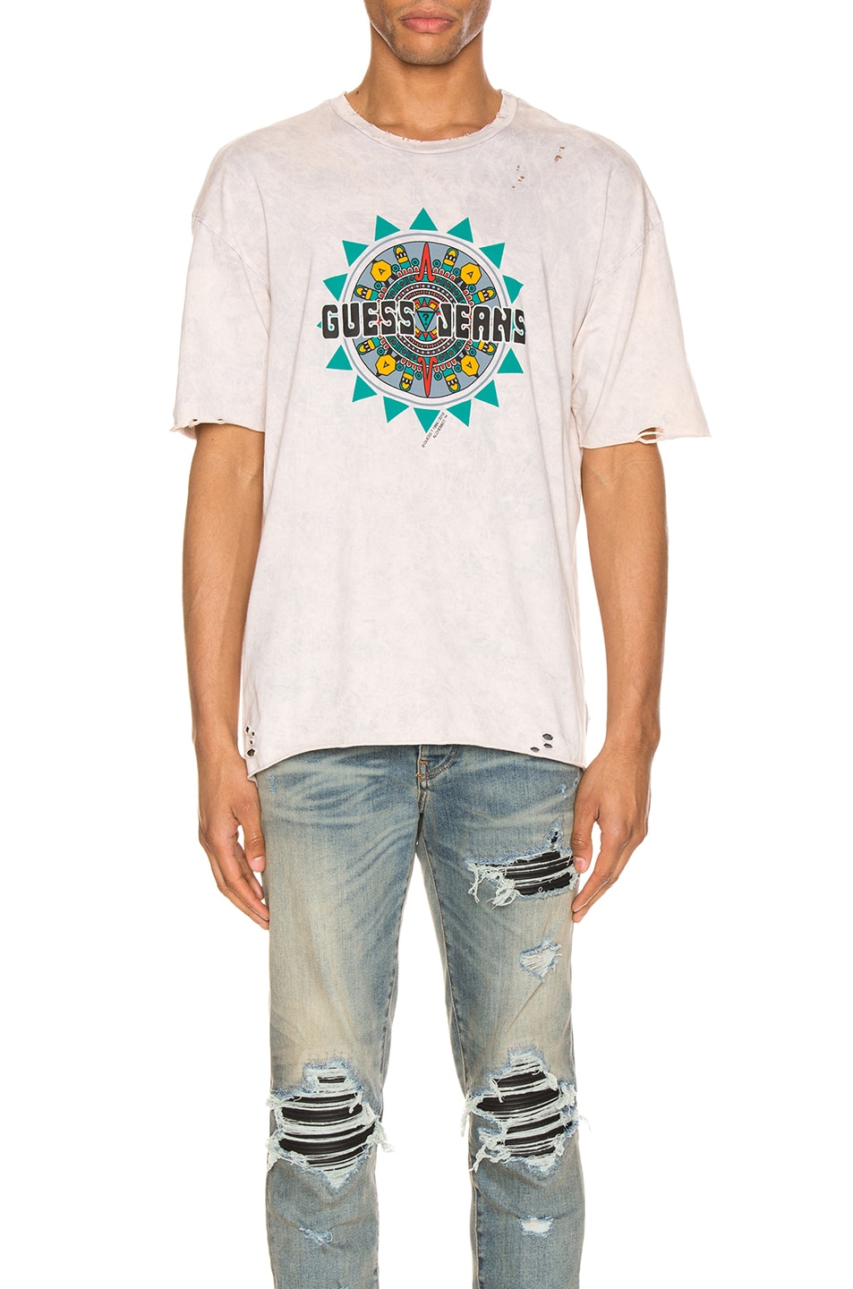 Image 1 of Alchemist x Guess Tee in Dirty Cream