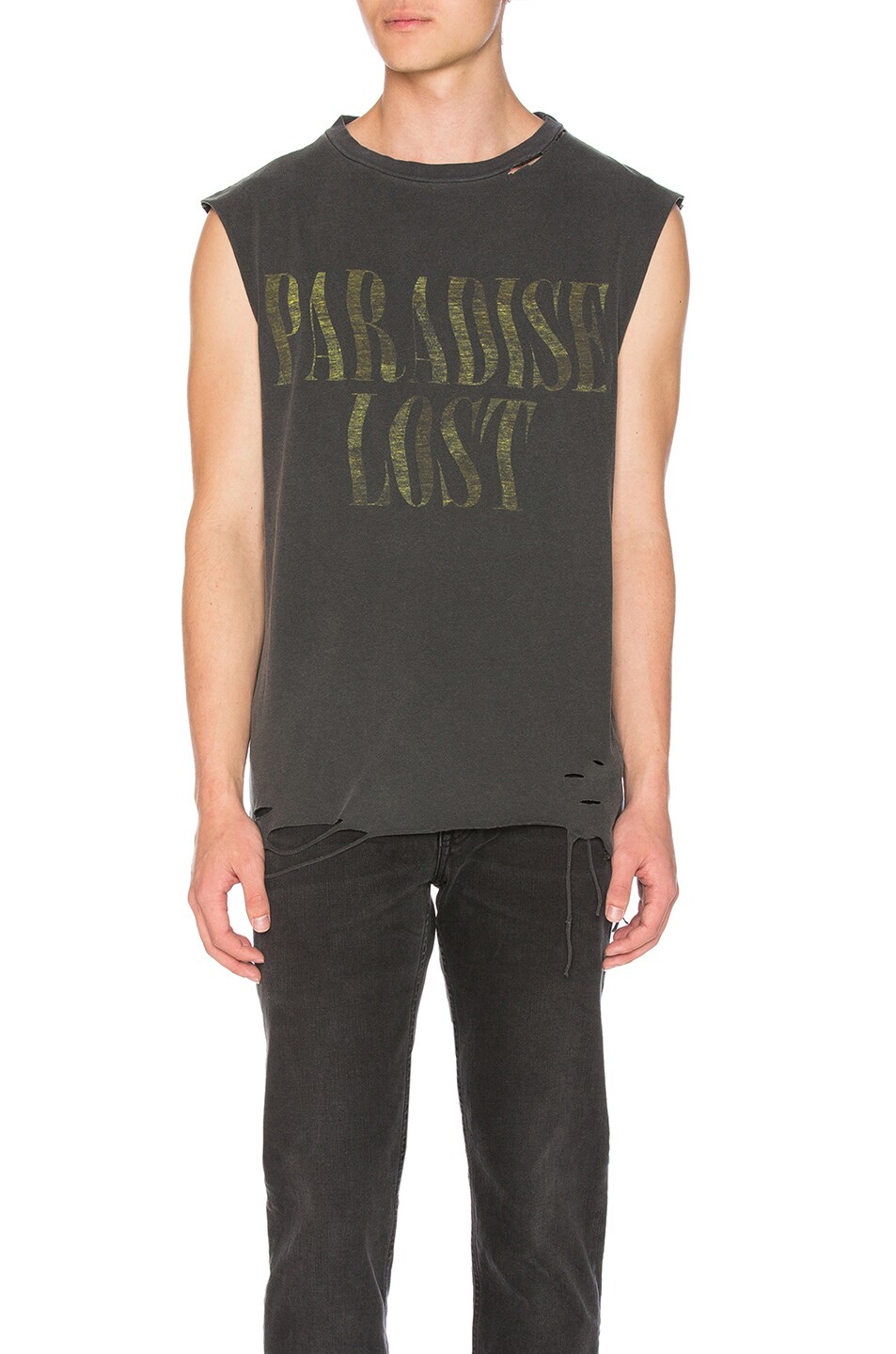 Image 1 of Alchemist Paradise Lost Muscle Tee in Black