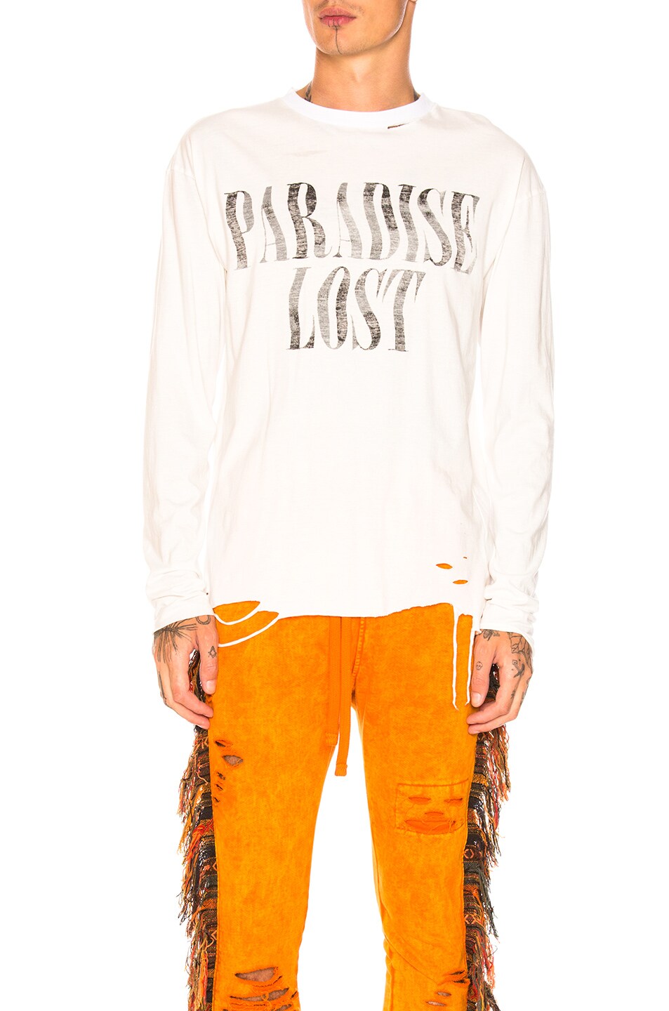 Image 1 of Alchemist Paradise Lost Long Sleeve Tee in White