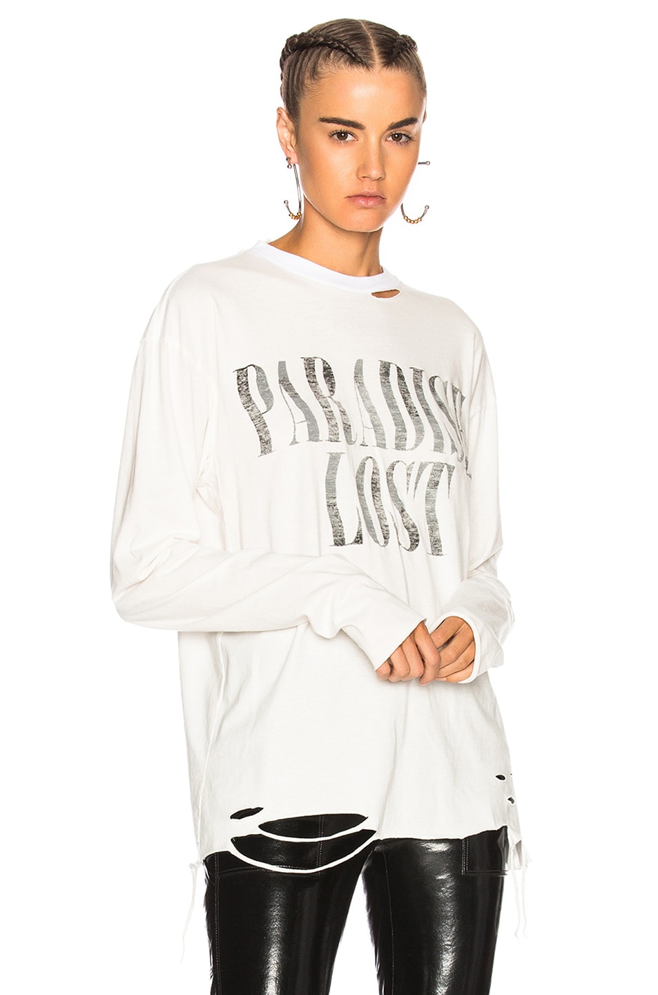 Image 1 of Alchemist Paradise Lost Long Sleeve Tee in White