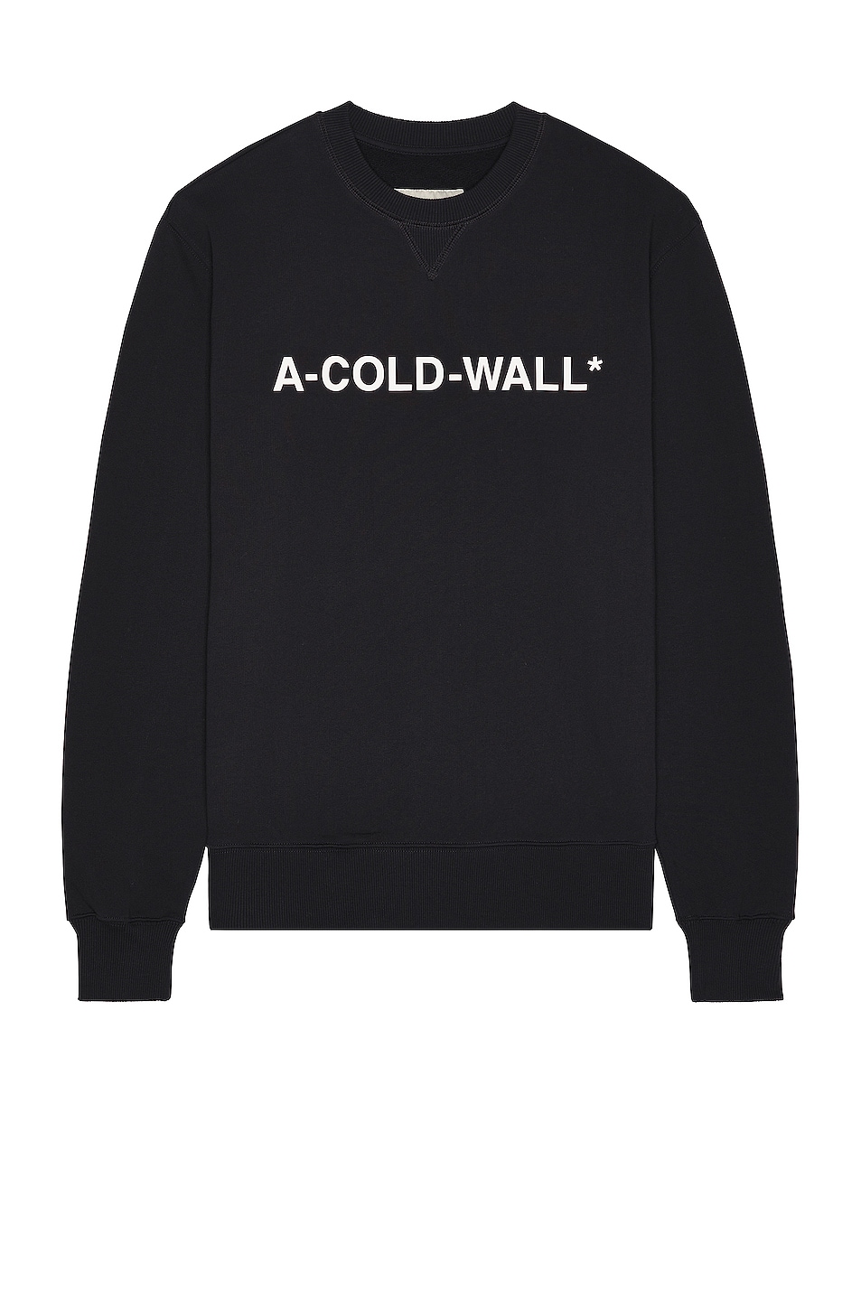 Image 1 of A-COLD-WALL* Essential Logo Crewneck in Black