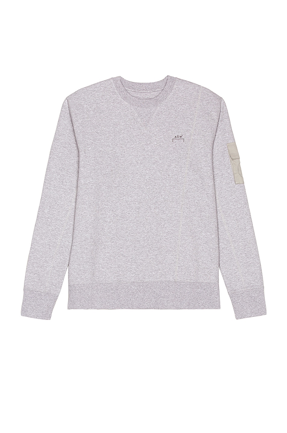 Image 1 of A-COLD-WALL* Essential Crewneck in Grey Melange