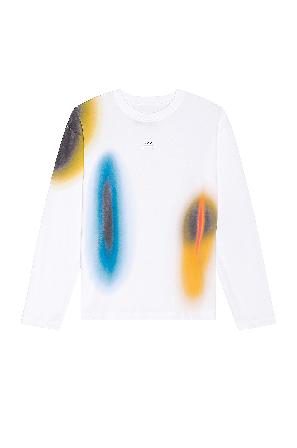 Image 1 of A-COLD-WALL* Hypergraphic Long Sleeve Tee in White