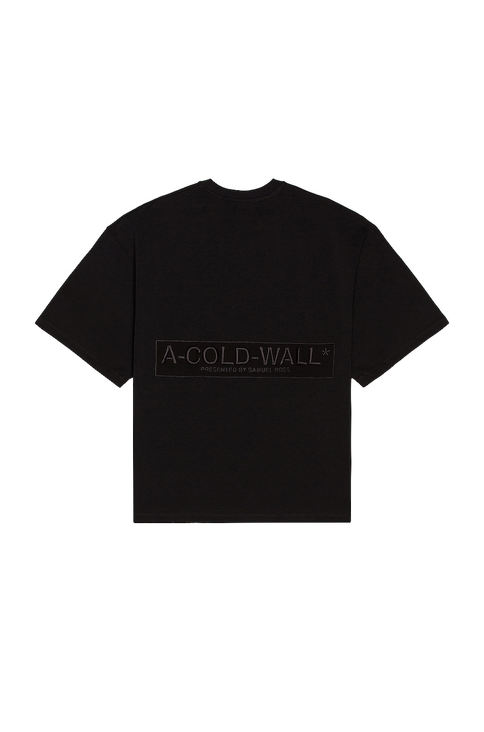 Image 1 of A-COLD-WALL* Logo Embroidery Short Sleeve Tee in Black