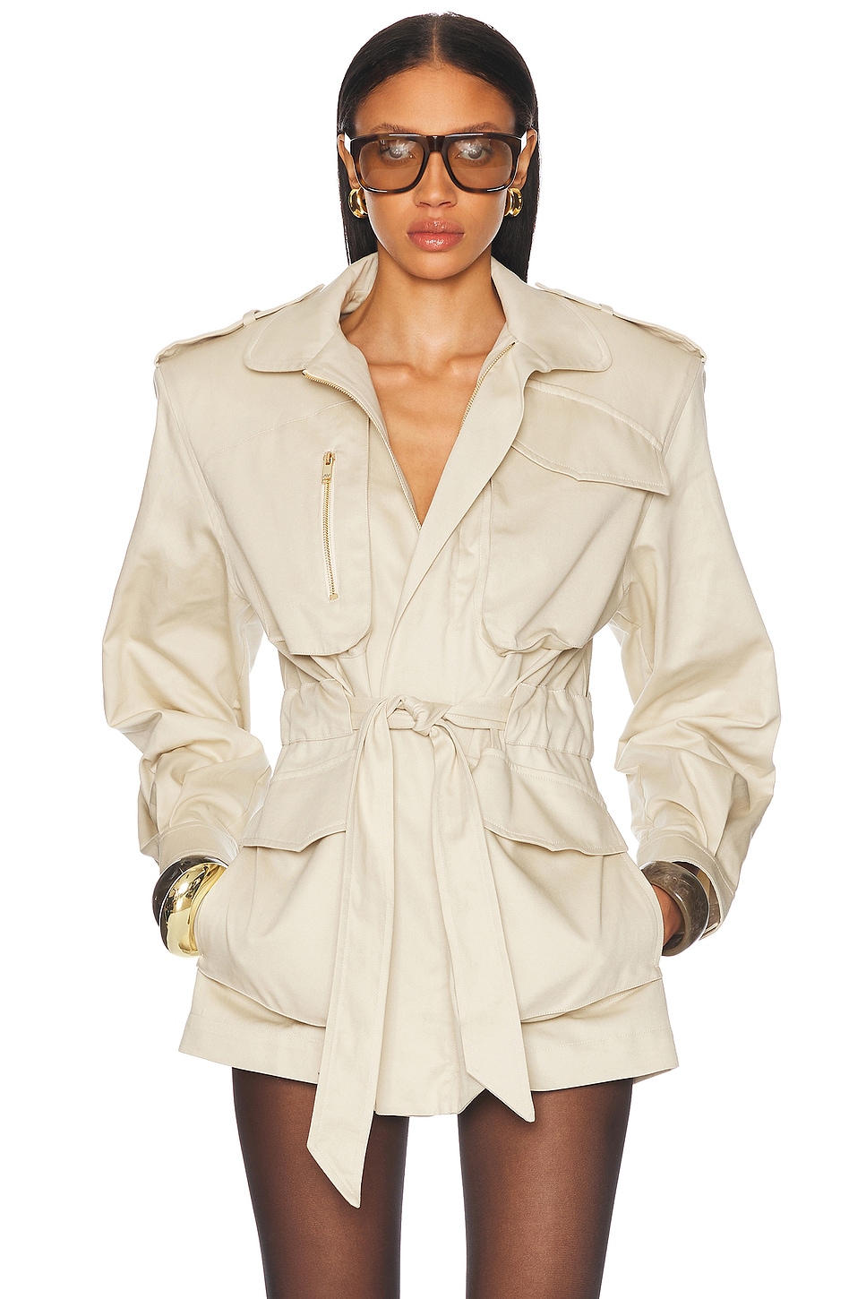 Alexandre Vauthier Cotton Tailoring Jacket
