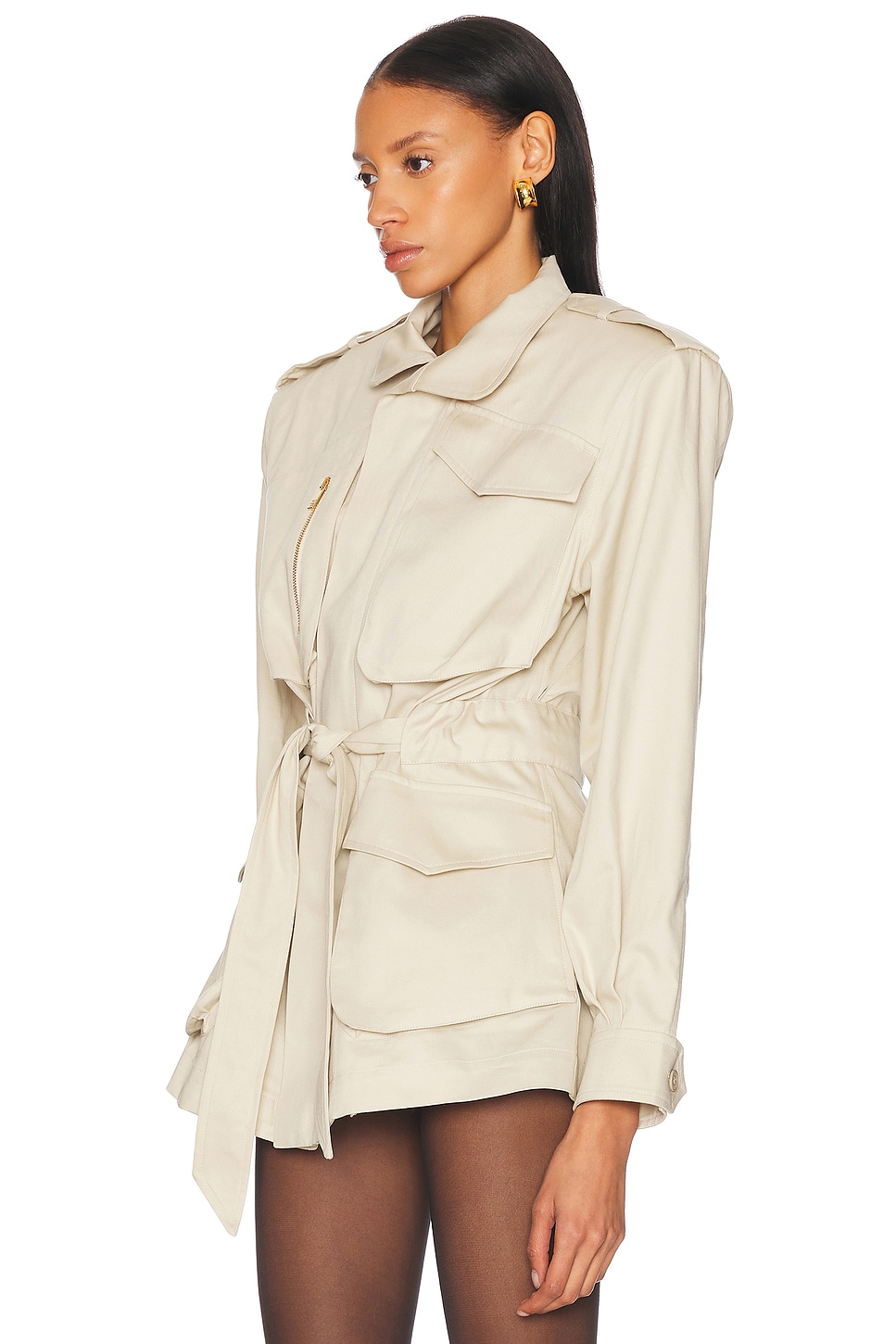 Alexandre Vauthier Cotton Tailoring Jacket thumbnail