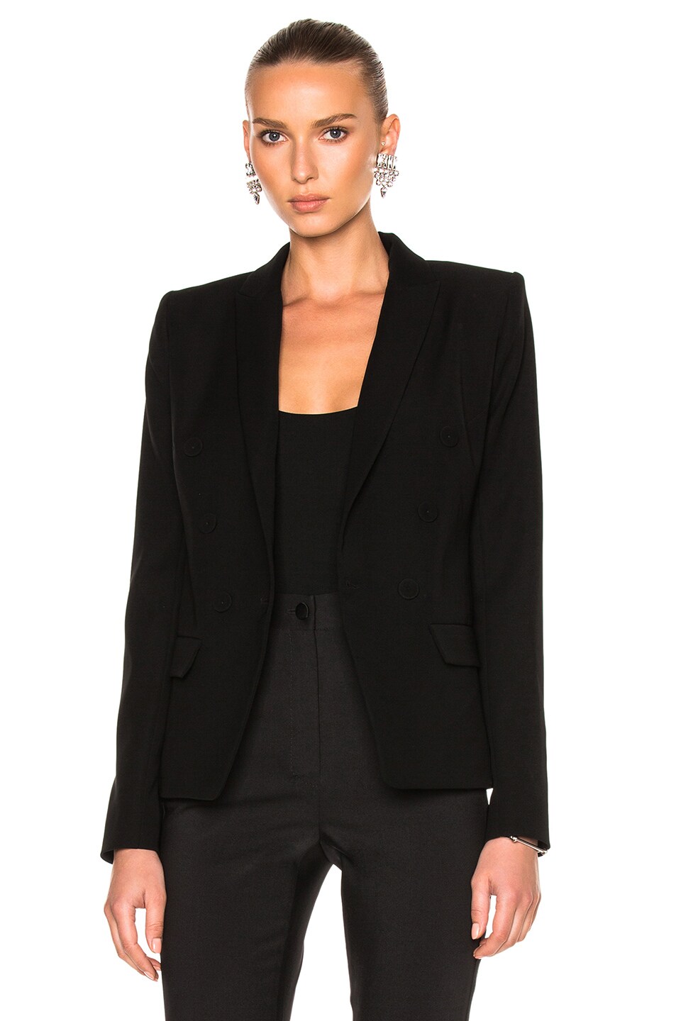Image 1 of Alexandre Vauthier Double Breasted Blazer in Black