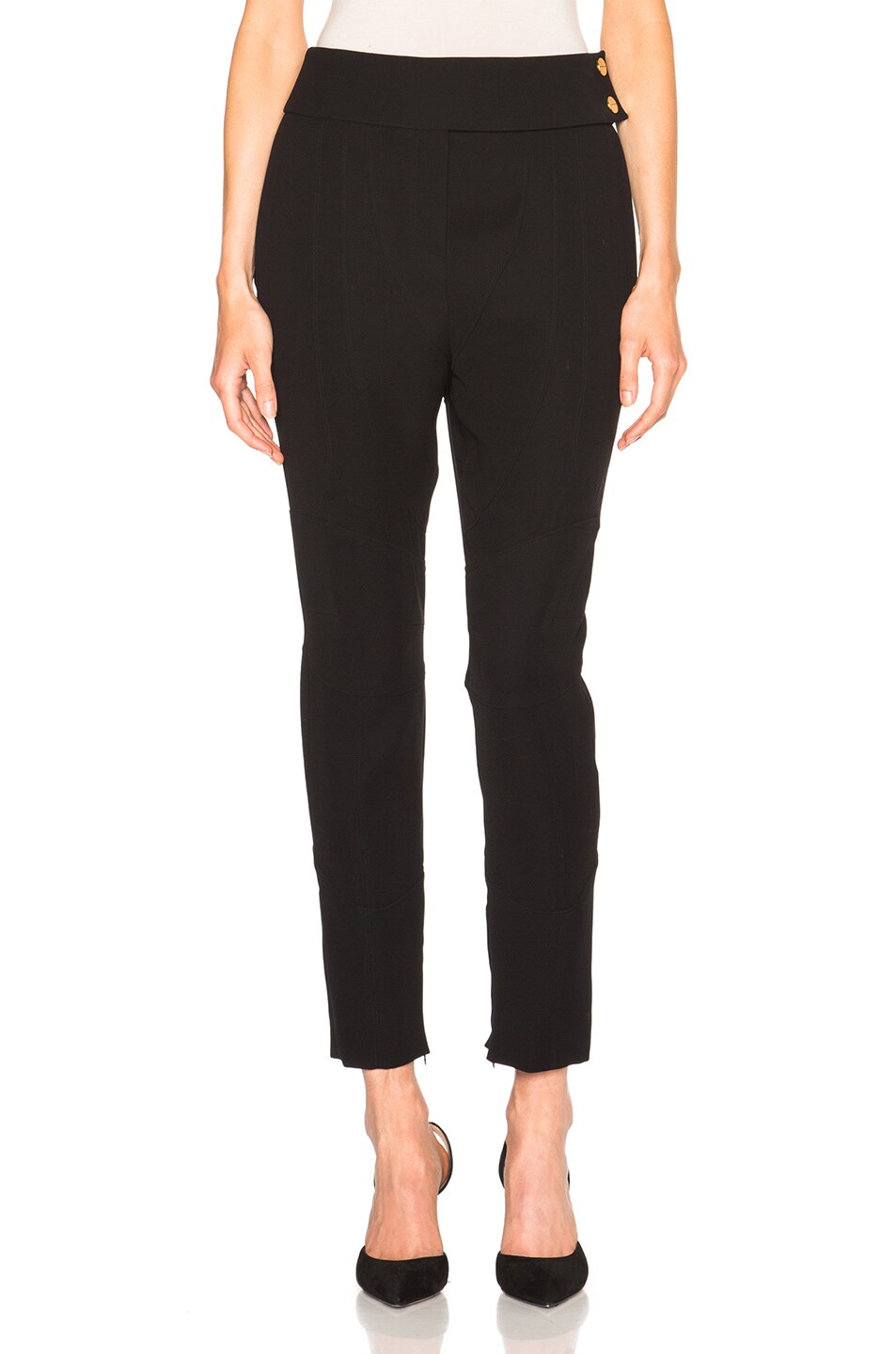 Image 1 of Alexandre Vauthier Trousers in Black