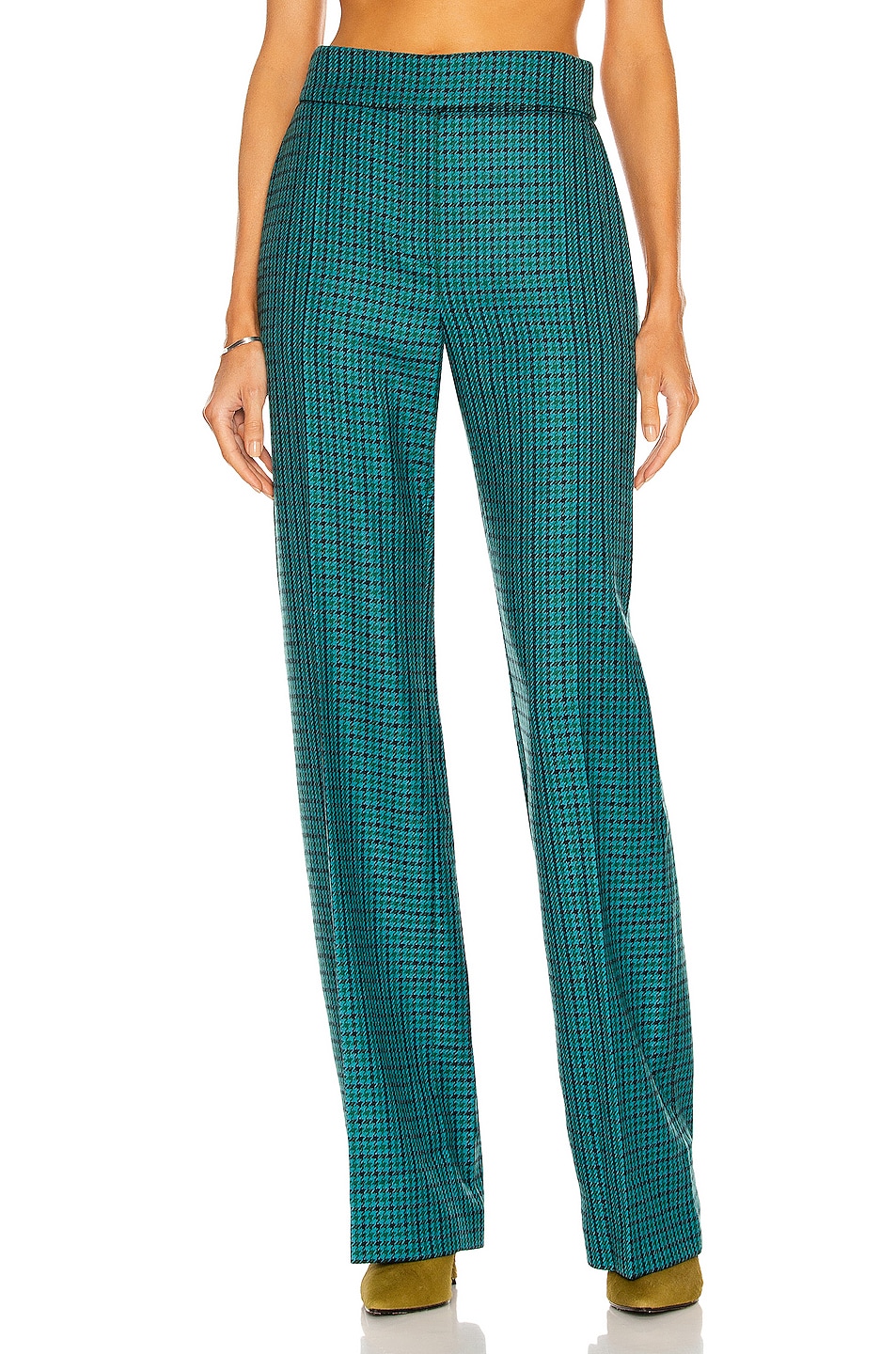 Image 1 of Alexandre Vauthier Tailored Pant in Green