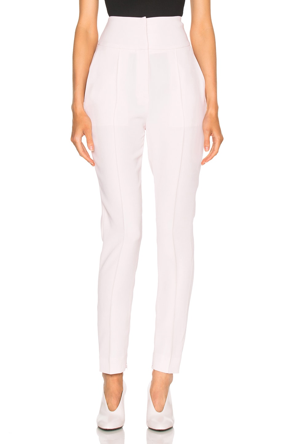 Image 1 of Alexandre Vauthier Japanese Crepe Trousers in Lilac