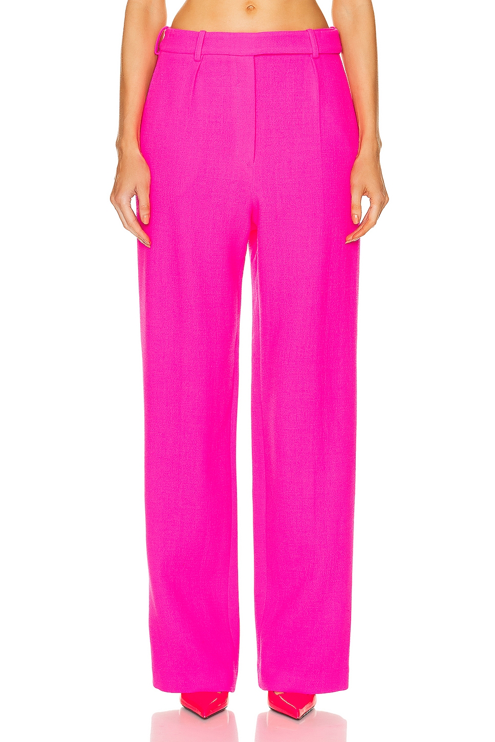 Image 1 of Alexandre Vauthier Large Pant in Neon Pink