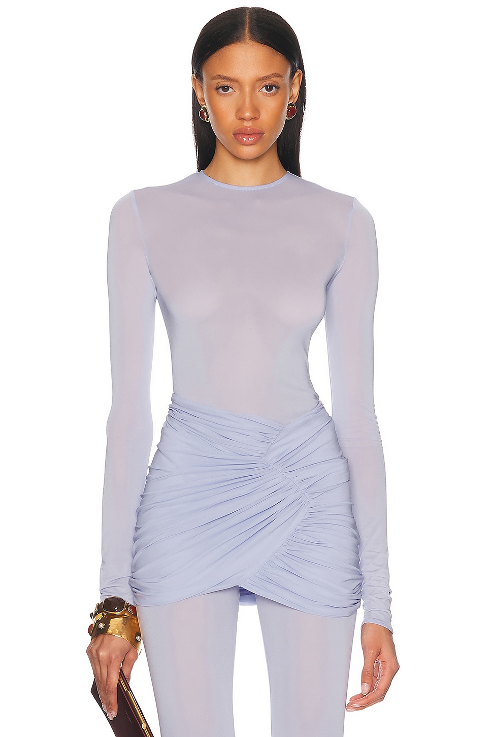 Alexandre Vauthier Long Sleeve Bodysuit
